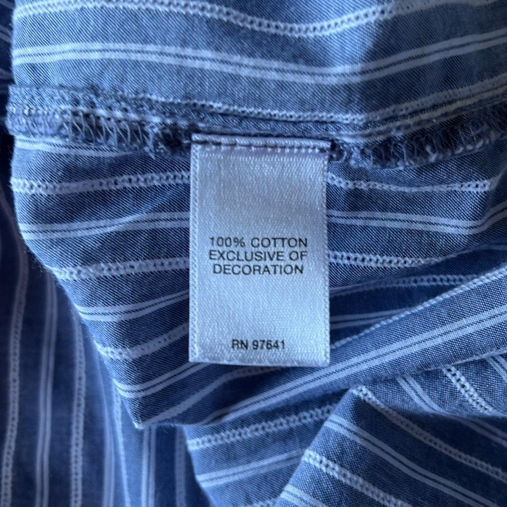 J.Jill 100% cotton peasant blouse size S - Picture 11 of 11